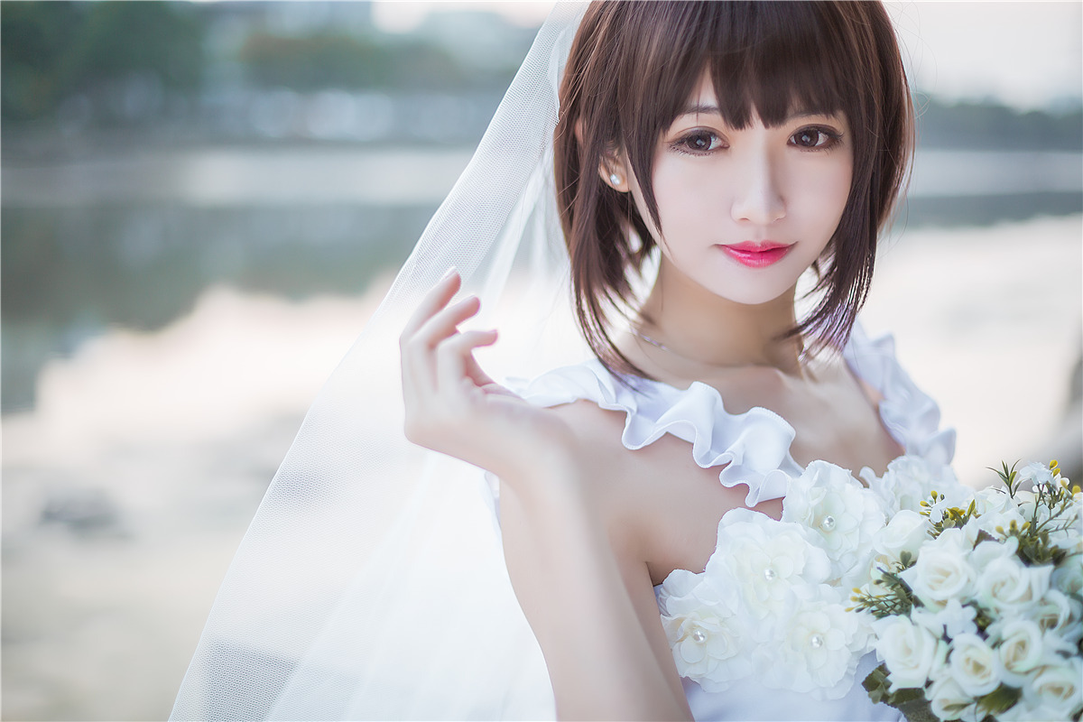鳗鱼霏儿 圣人惠 婚纱[10P-122MB]