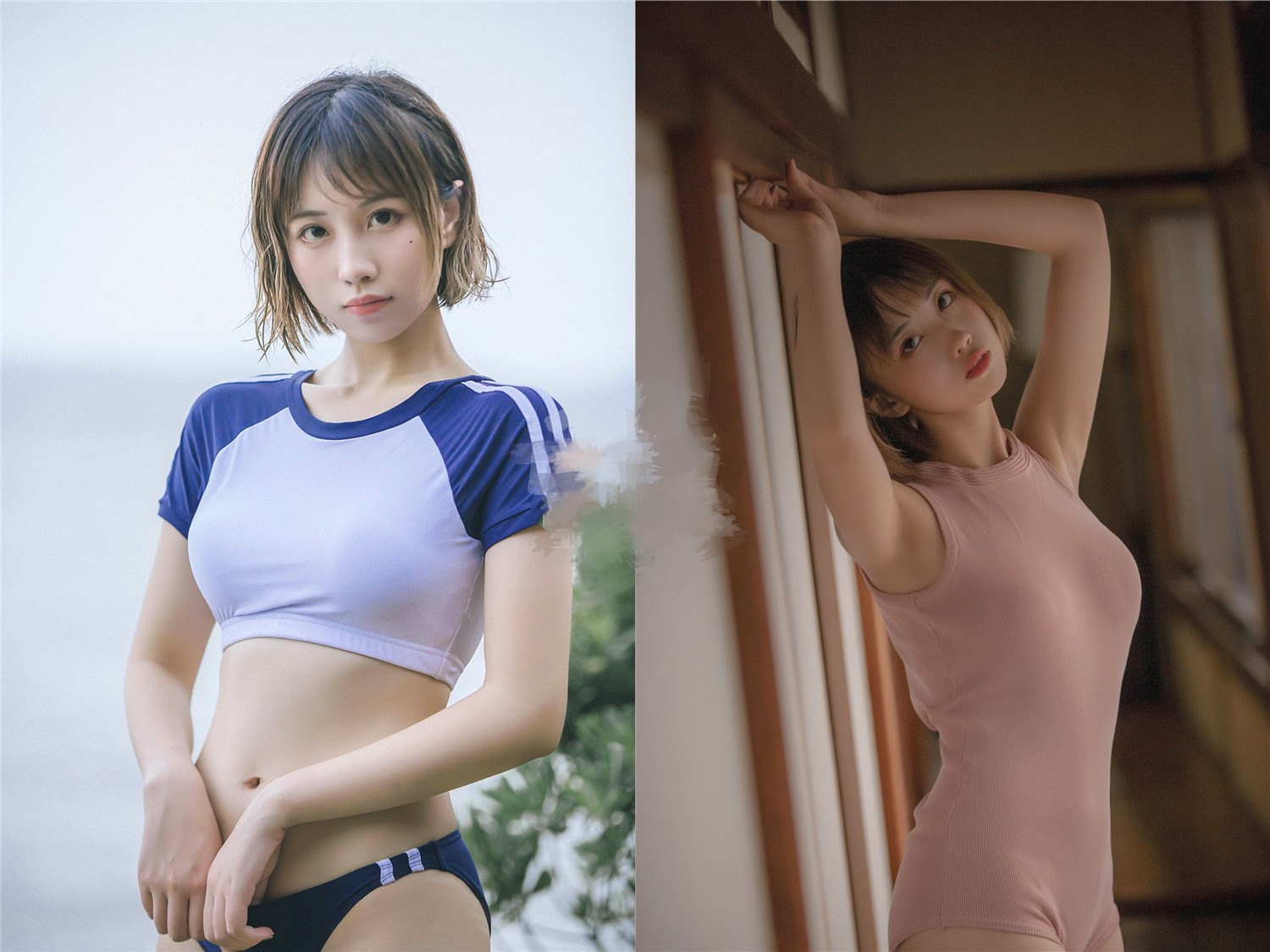 念雪ww 动漫博主 短发大学生妹子 cosplay写真合集[持续更新]